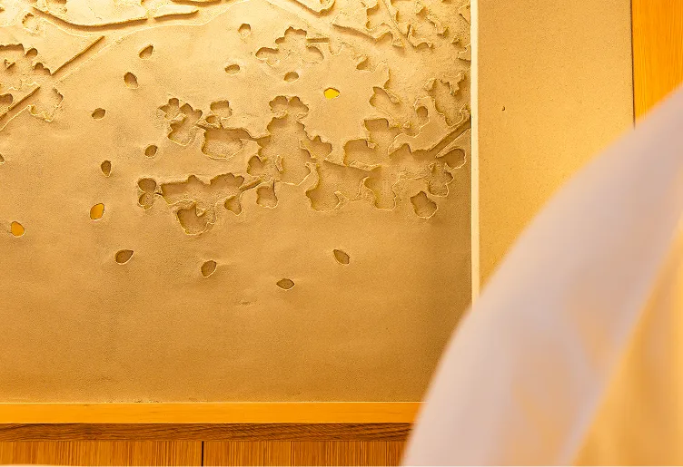 「間」の概念を取り入れた空間演出