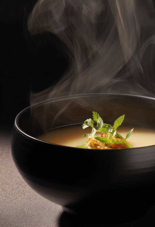 朝食のお吸い物のイメージ画像