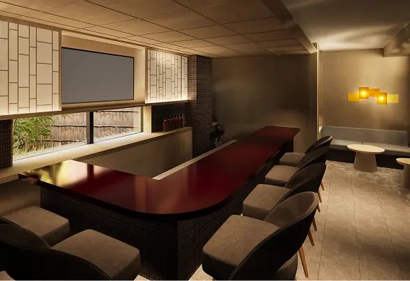 写真：朝食会場