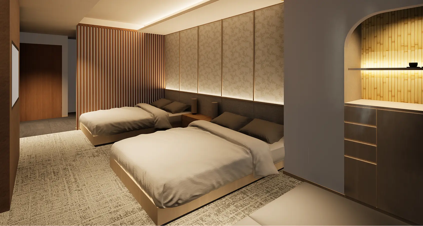 写真：コーヒーカップを片手に窓を眺める女性イメージ